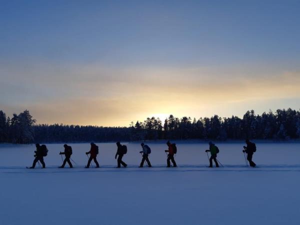 Snowshoeing holiday in Finland