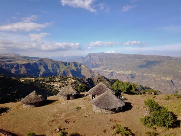 Simien mountains trekking in Ethiopia