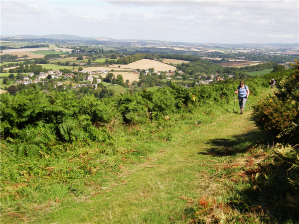 Wye Valley walking holiday, UK